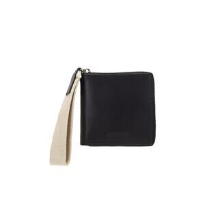 Jacquemus 'Le Carre Rond' Black Leather Handbag
